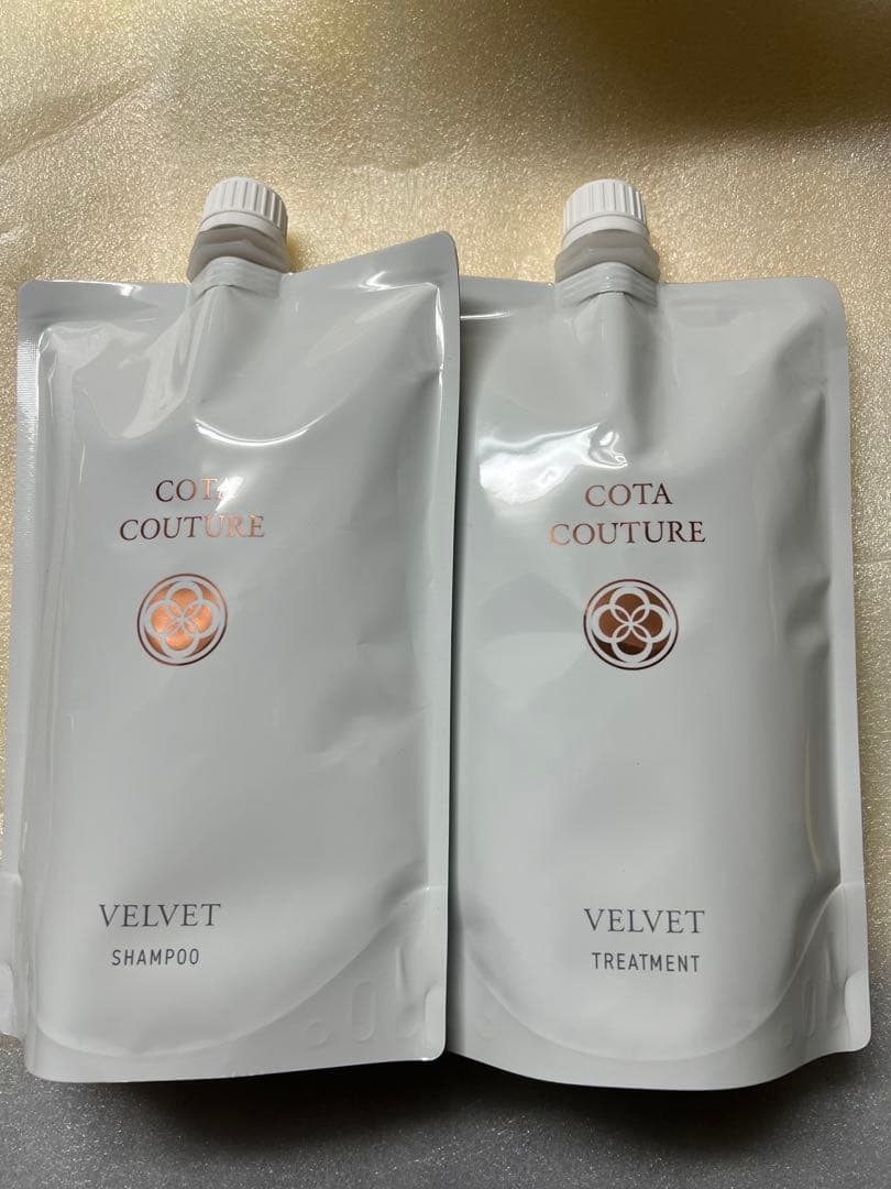 【COTA】（ベルベット）クチュールシャンプー&トリートメント詰替セット