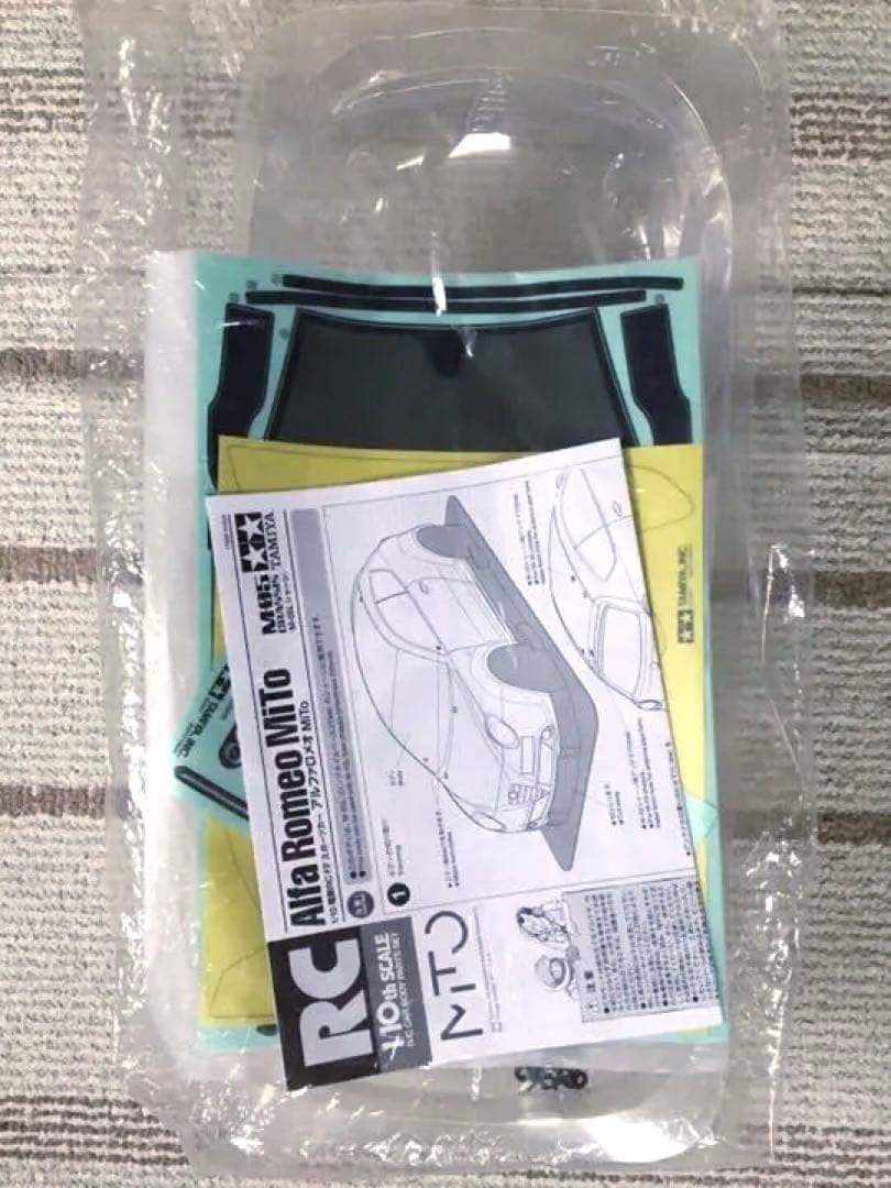 限定品 タミヤ RC 1/10 アルファロメオ・ミト 軽量スペアボディ