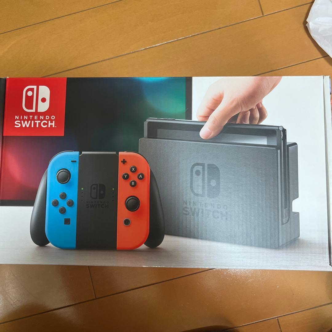 f*0様 【箱あり/付属品完備 】Nintendo Switch 本体 ネオン