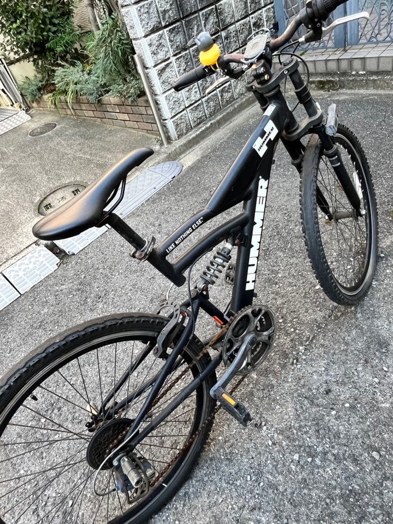 HUMMER マウンテンバイク 7段変速 黒