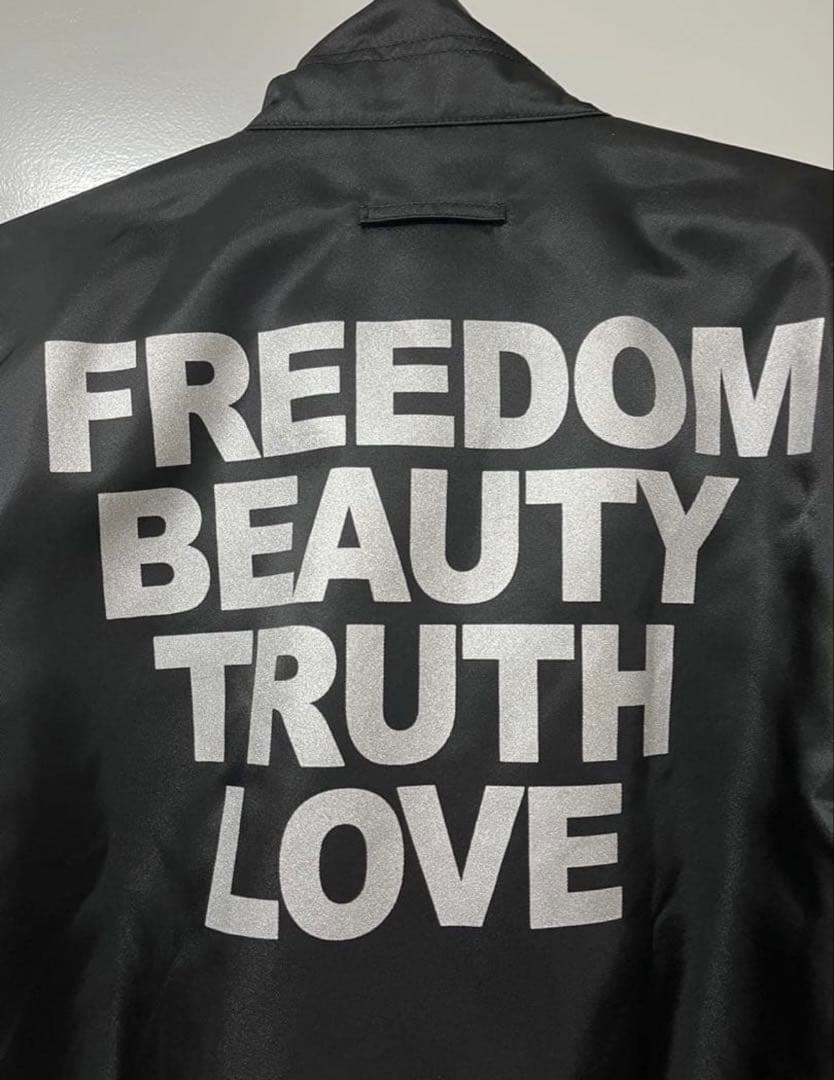 VAQUERA 21SS スローガンボンバージャケット