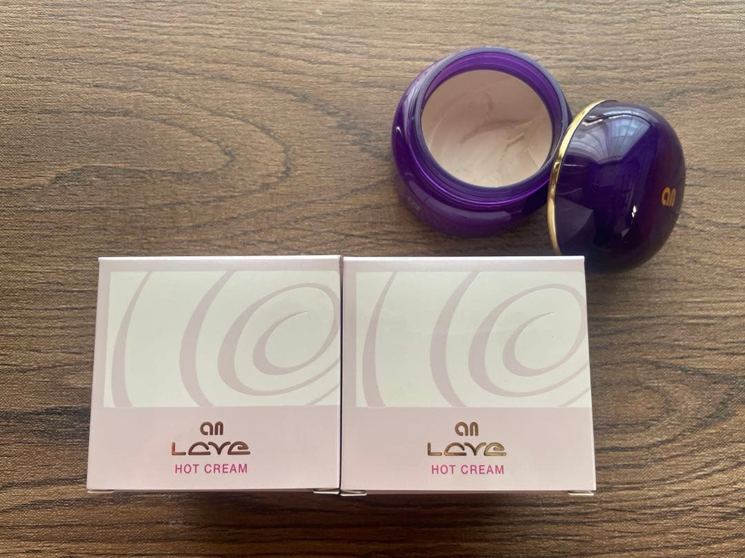アンラーヴ ホットクリーム　２個　おまけ付き