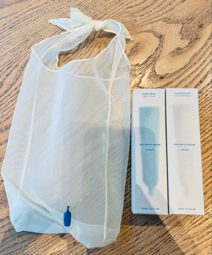 【新品未使用】ブルーボトルコーヒー明洞カフェ限定ハンドスクラブ・ハンドクリーム