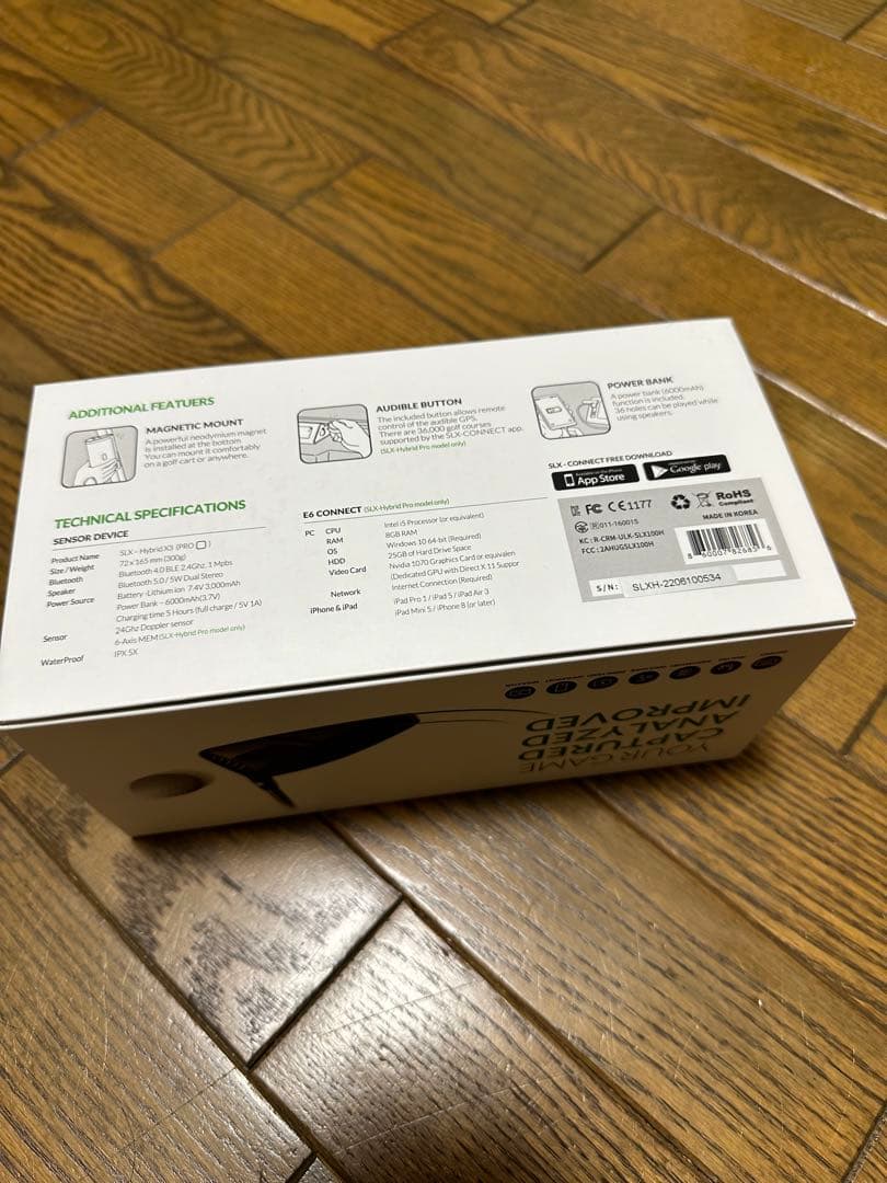 SLX HYBRID X3 PRO 弾道測定機　新品、未使用