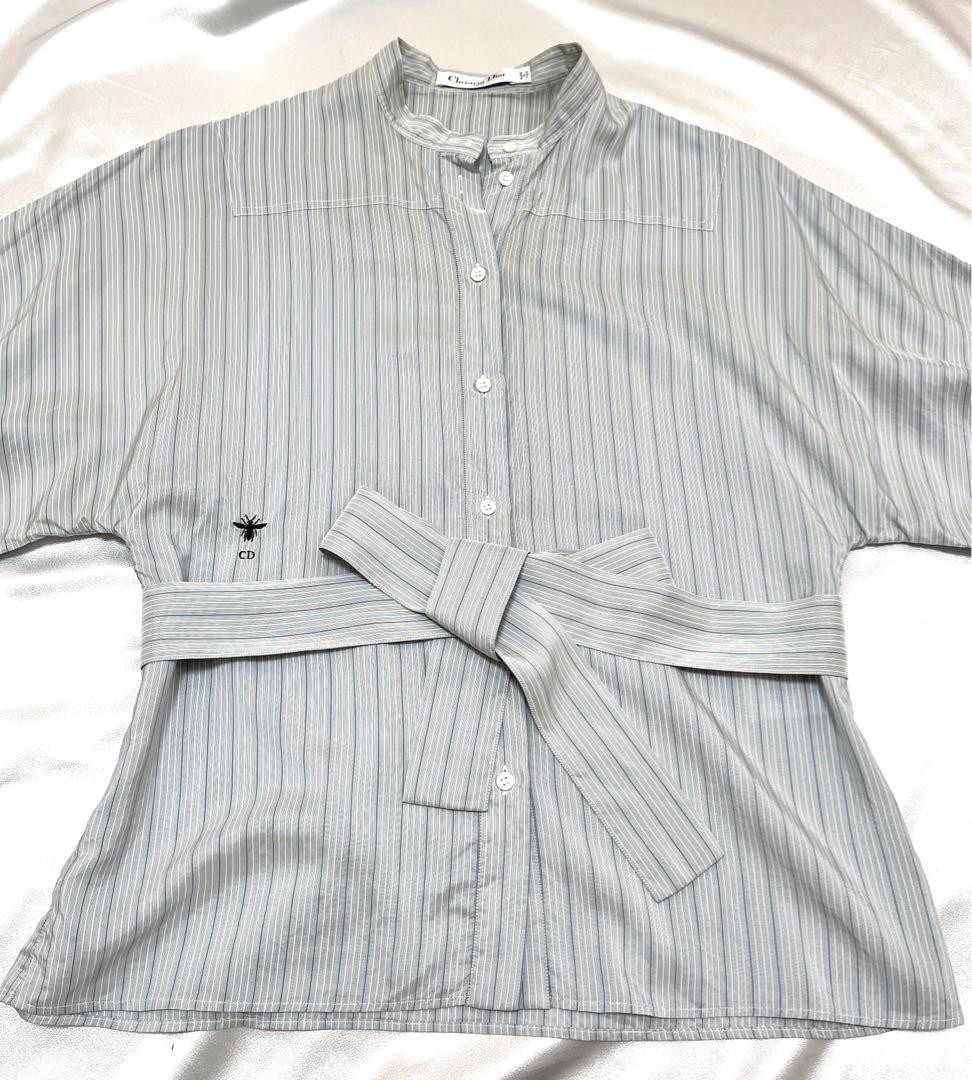 クリスチャンディオール ブラウス シャツ 蜂 刺繍