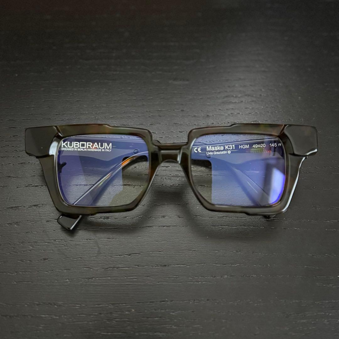 【KUBORAUM】クボラムK31/梨花さん愛用モデル/メガネサングラス