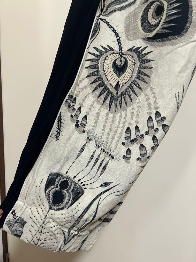 Dries Van Noten 18aw フェザー柄