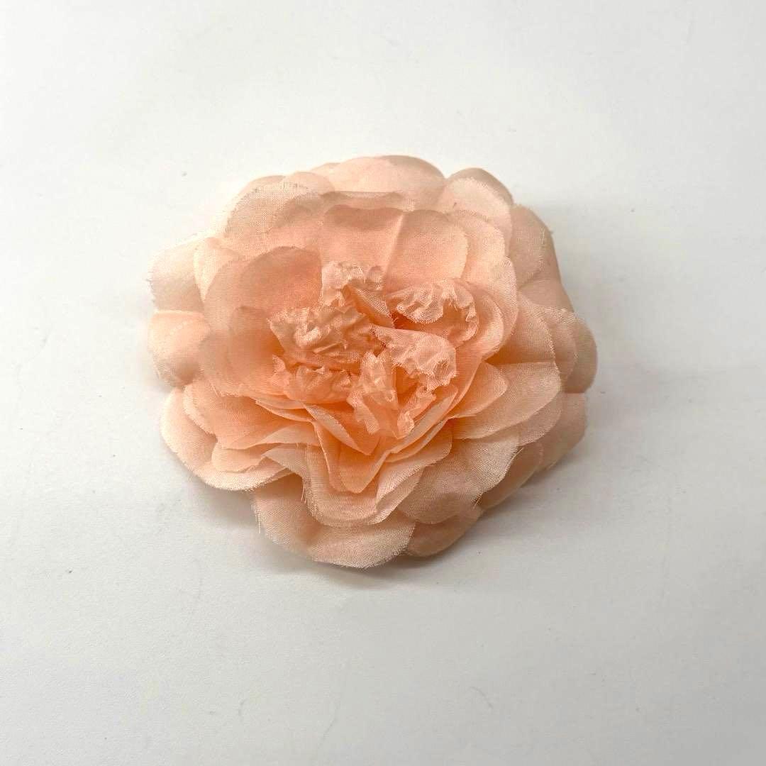 18214✨CHANEL シャネル 花 カメリア コサージュ ピンク
