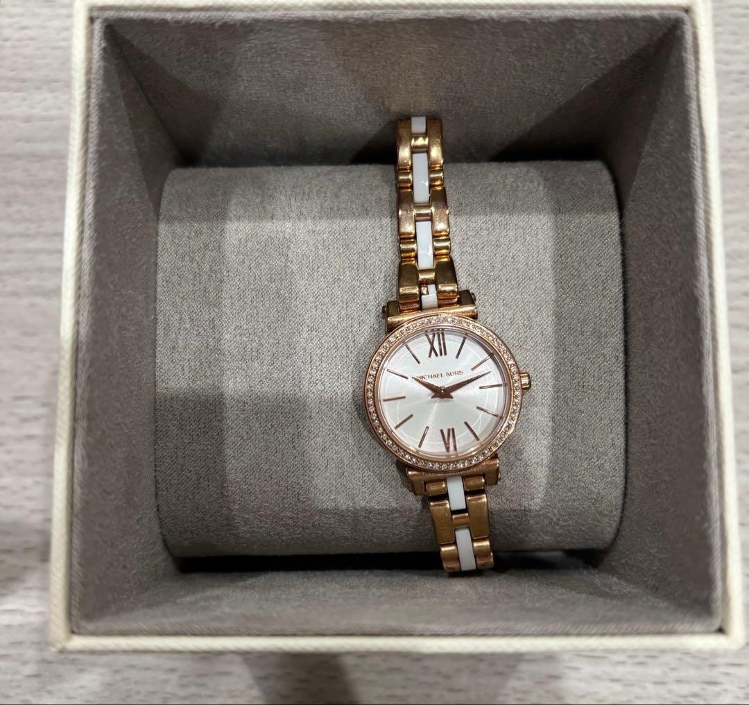 MICHAEL KORS SOFIE MK4347レディース ホワイト