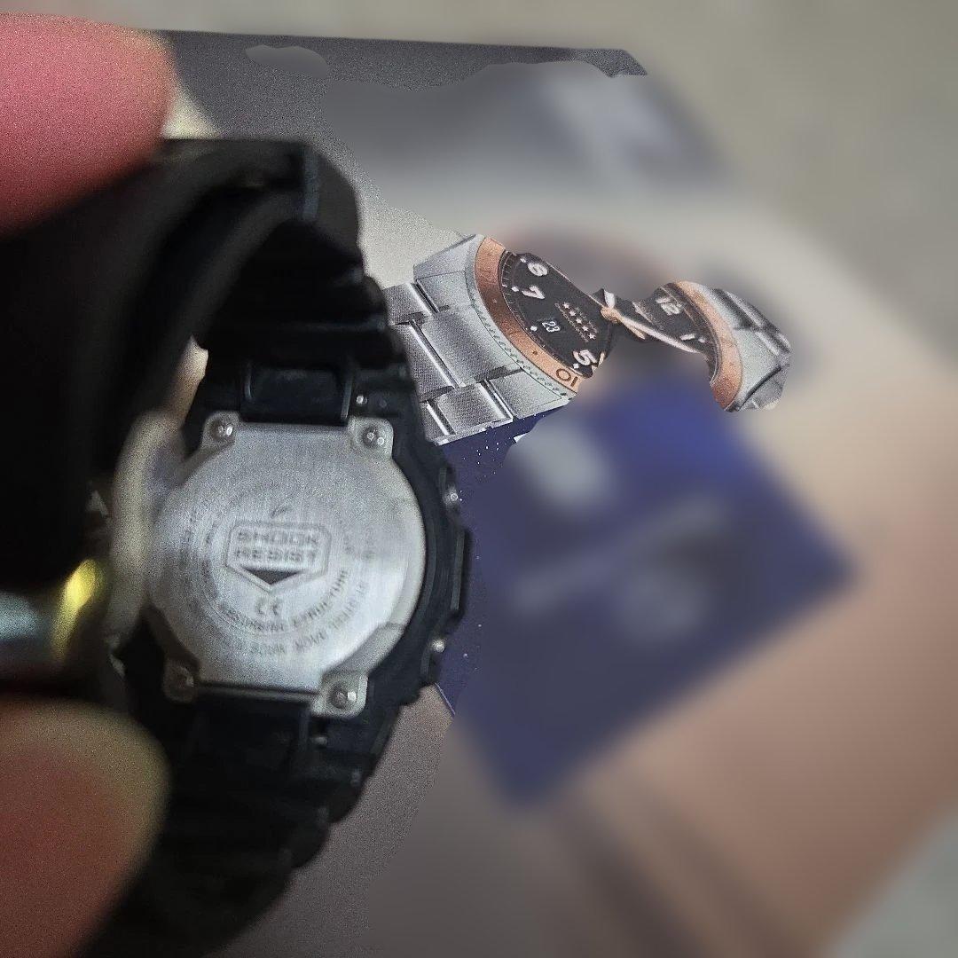 G-SHOCK ソーラー駆動 デジタル腕時計 2本セット　美品‼