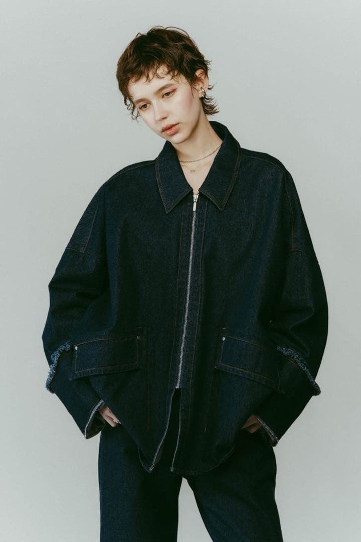 【Knuth Marf】クヌースマーフ デニムオーバーシャツジャケット