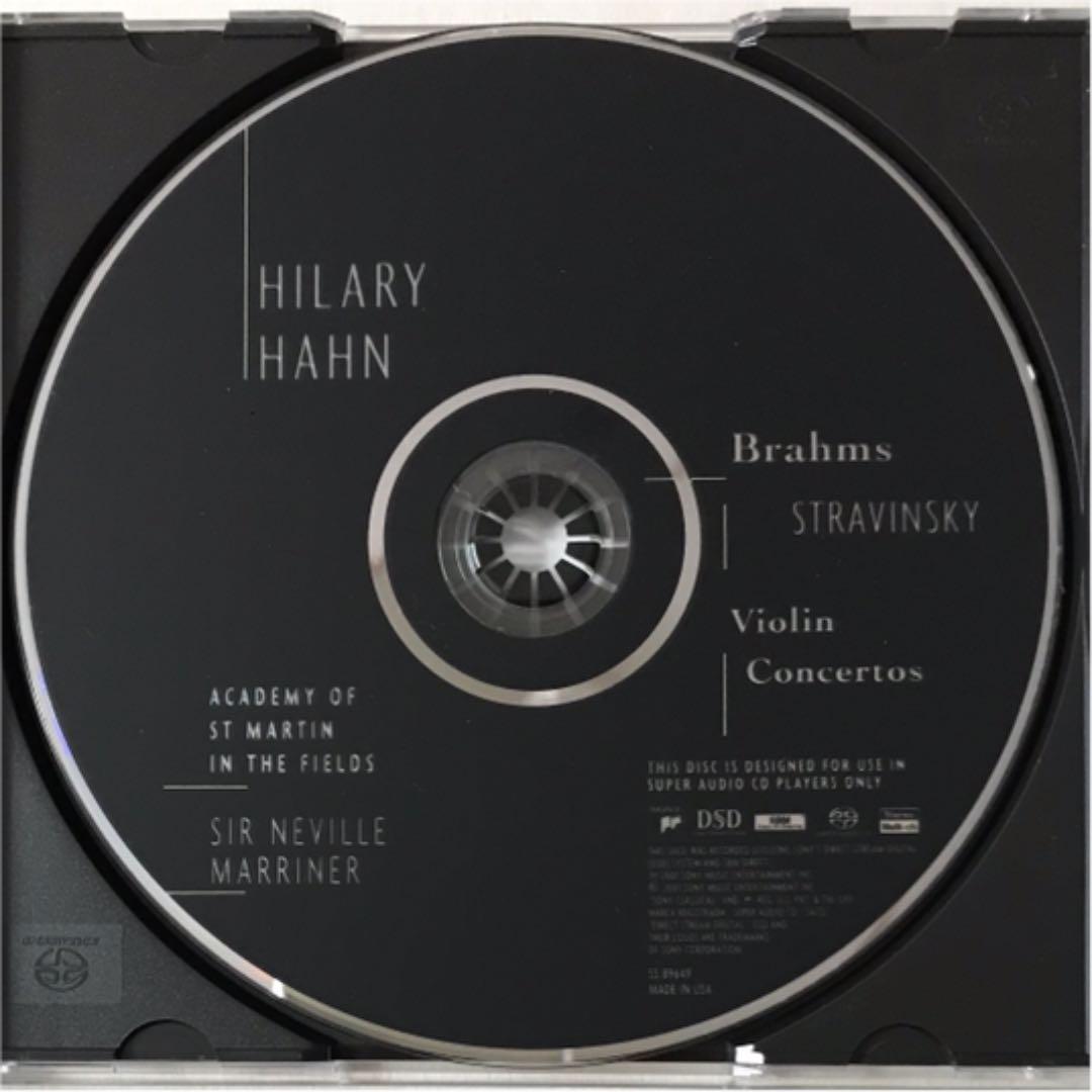 ヒラリー・ハーン SACD Multi-ch ブラームス ストラヴィンスキー