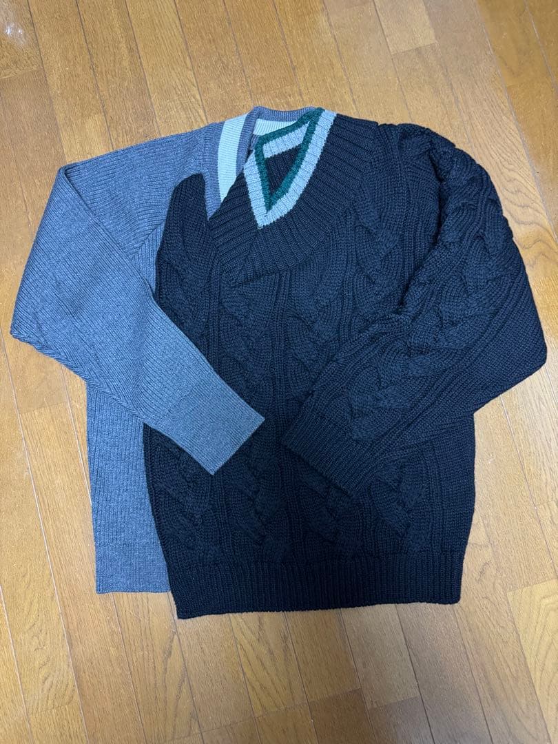 kolor クレイジーパターン ニット 3 21aw