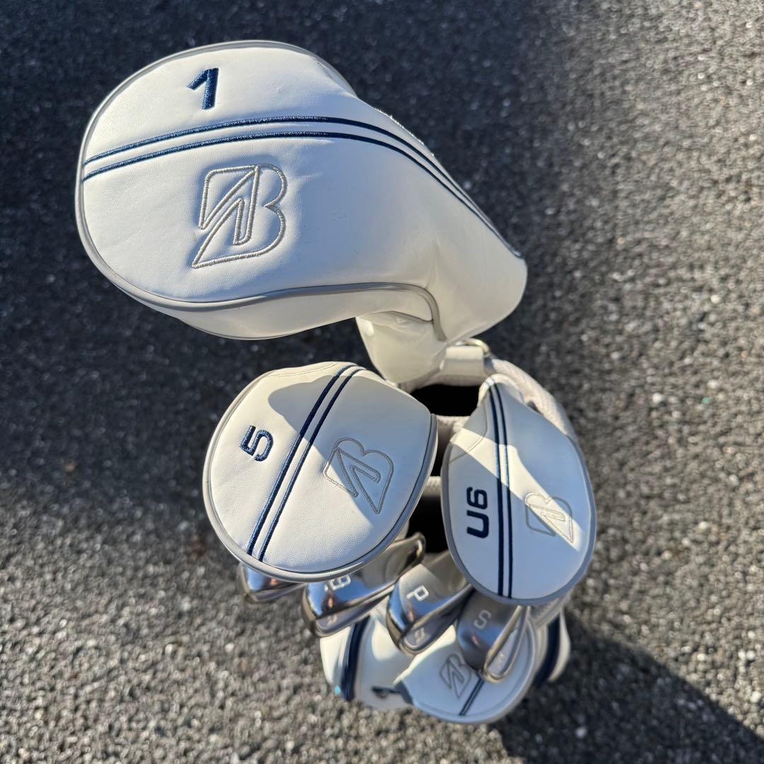 【麦】ブリヂストン 初心者セット レディース ゴルフクラブ