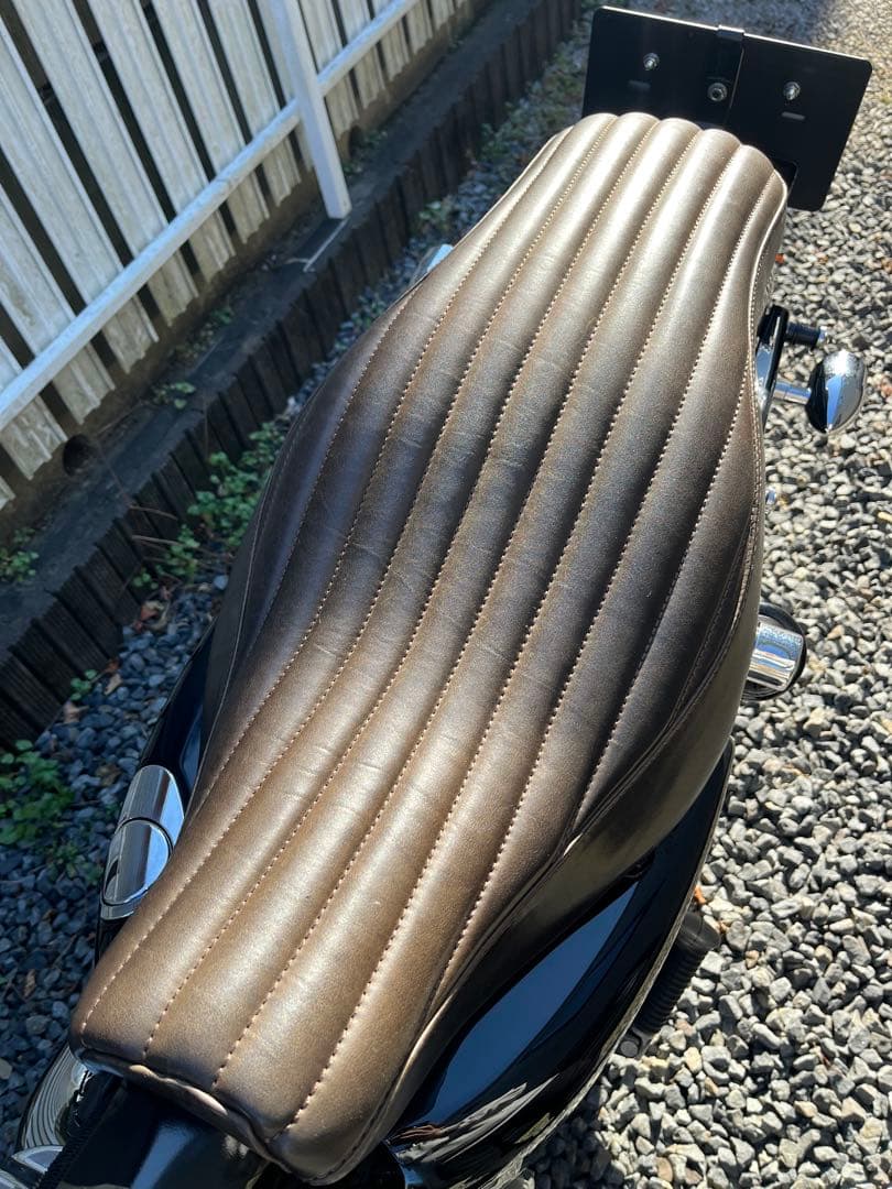 MOTOR ROCK レザーシート スポーツスター '04-'09モデル