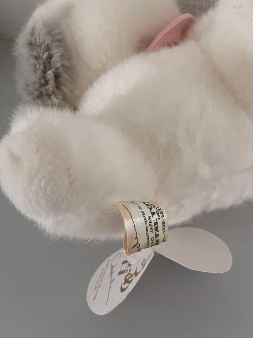 新品　タグつき　激レア　うめ吉　赤ちゃん　ぬいぐるみ　ピンクエプロン