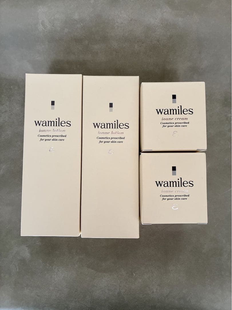 セール◇ ワミレス　イオンヌクリームイオンローション　各2個ずつ　新品未使用品