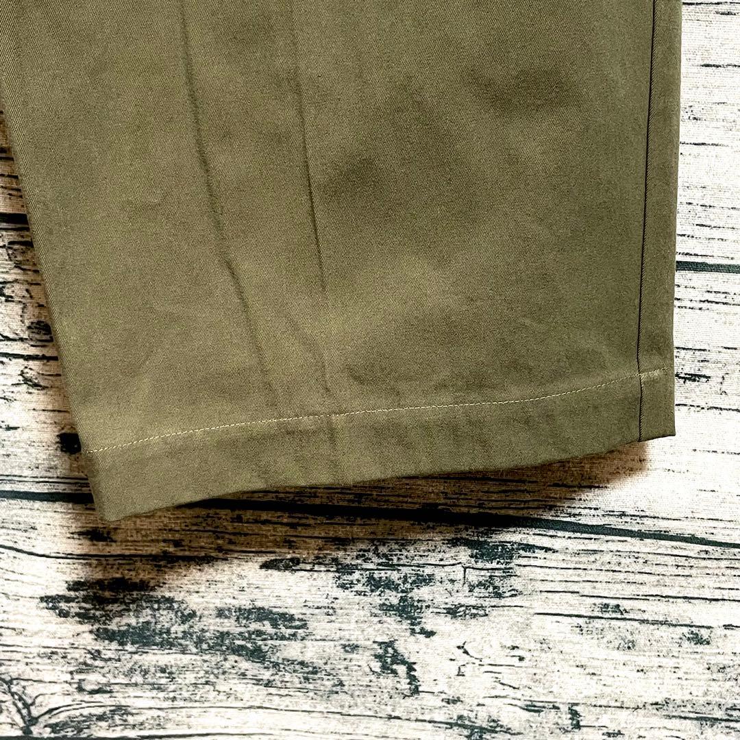 新品 JULYNINE タックパンツ カーキ 日本製 2024AW