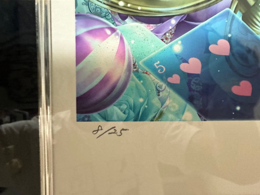 土日値下げ！絵空事の国の愛莉翠 8/25 てぃんくる先生 版画