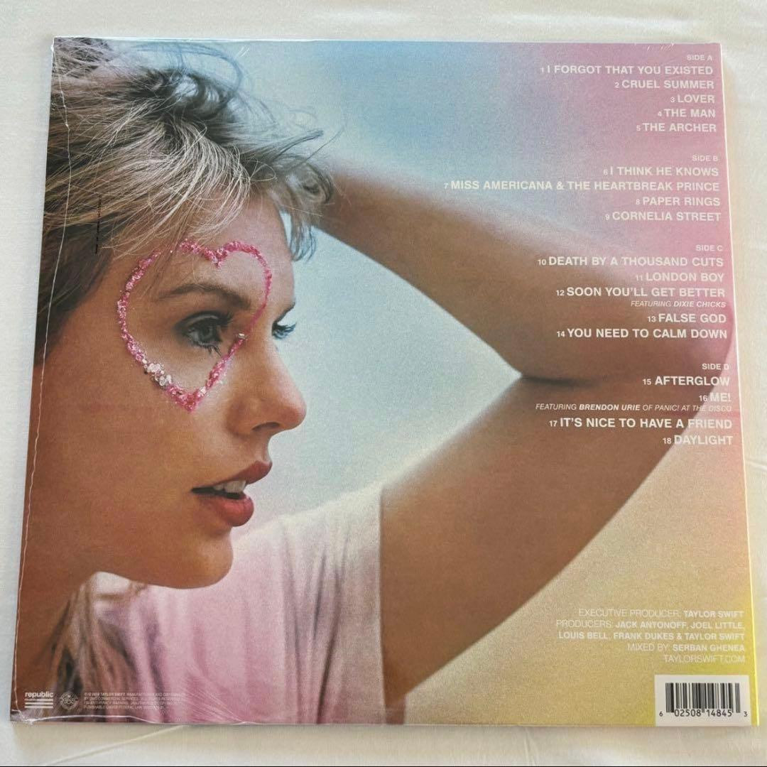 洋楽 Taylo Swift Lover 2 Coloured Vinyl