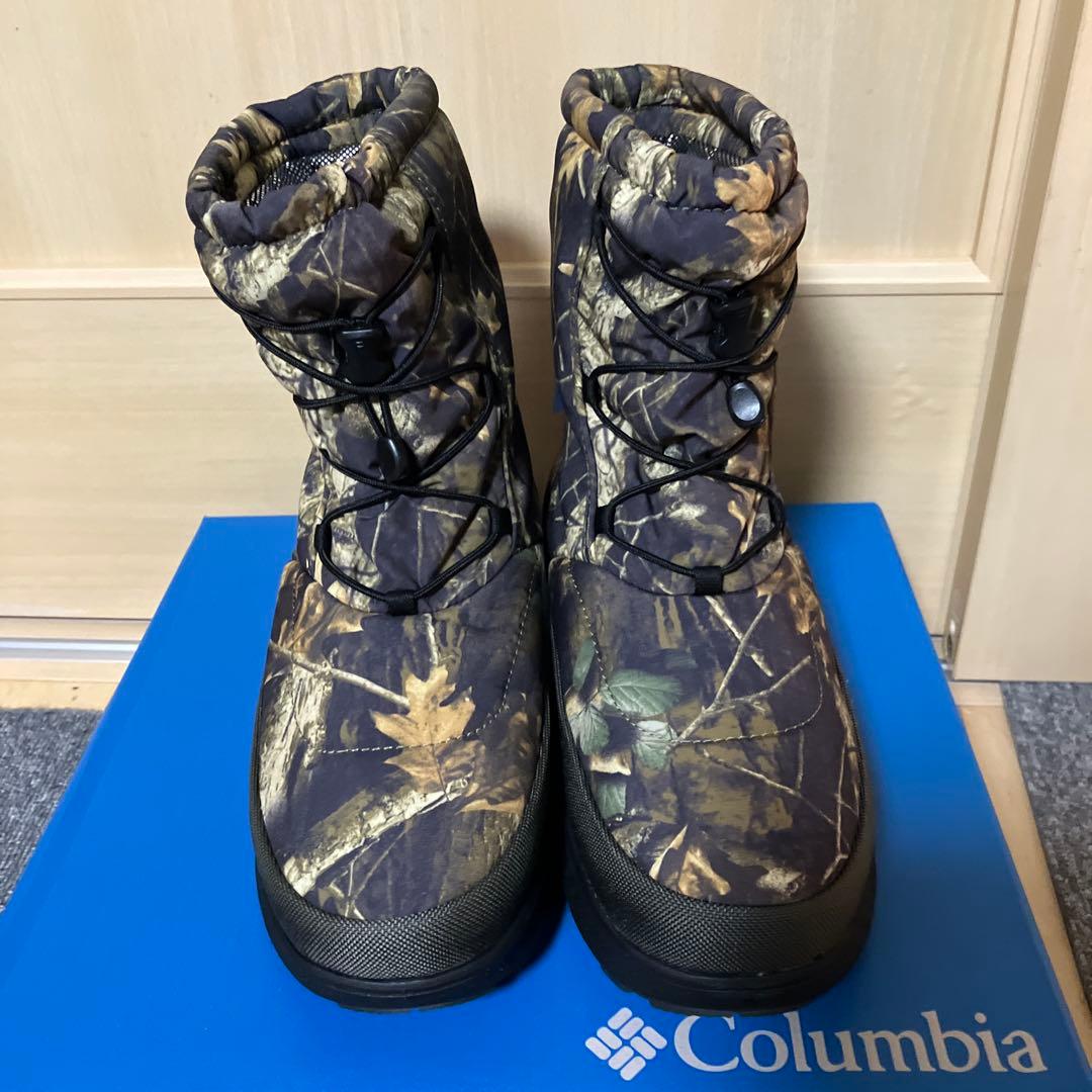 Columbia イエローテイル 防水 ブーツ オムニヒート　24cm