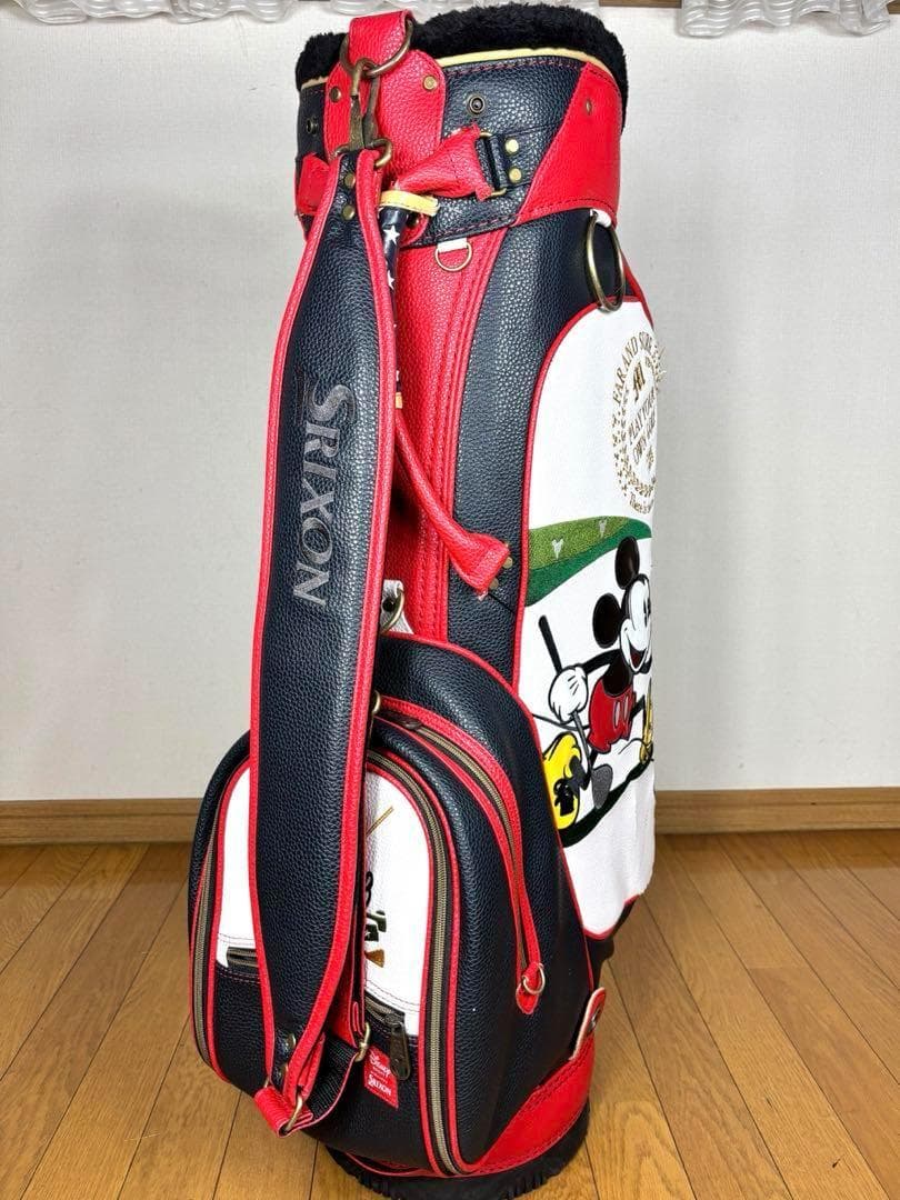 【希少・限定】スリクソン × ディズニーコラボ キャディバッグ ミッキー
