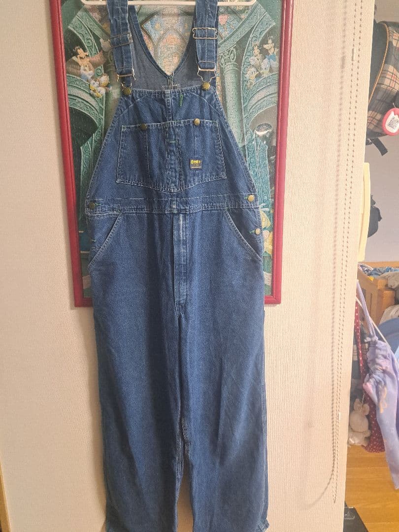 エ*カ様 60s　USA製　オシュコシュ　ヴィンテージ　42タロン　濃紺　レア