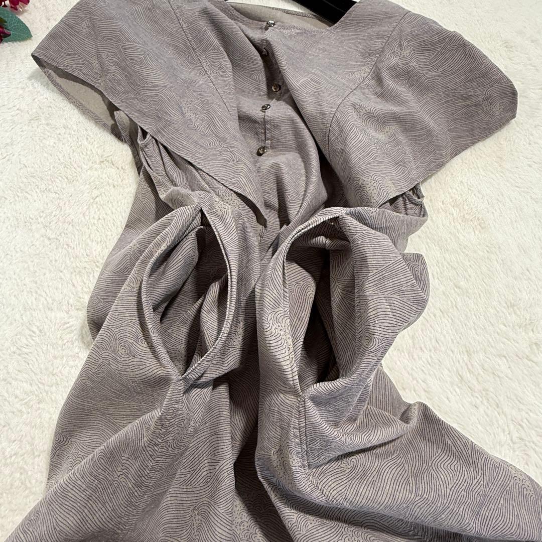 希少✨　ヨーガンレール／ババグーリ　大波のチュニック　ゆったり　23SS