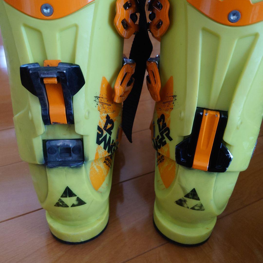 Fischer スキーブーツ 26.5cm イエロー