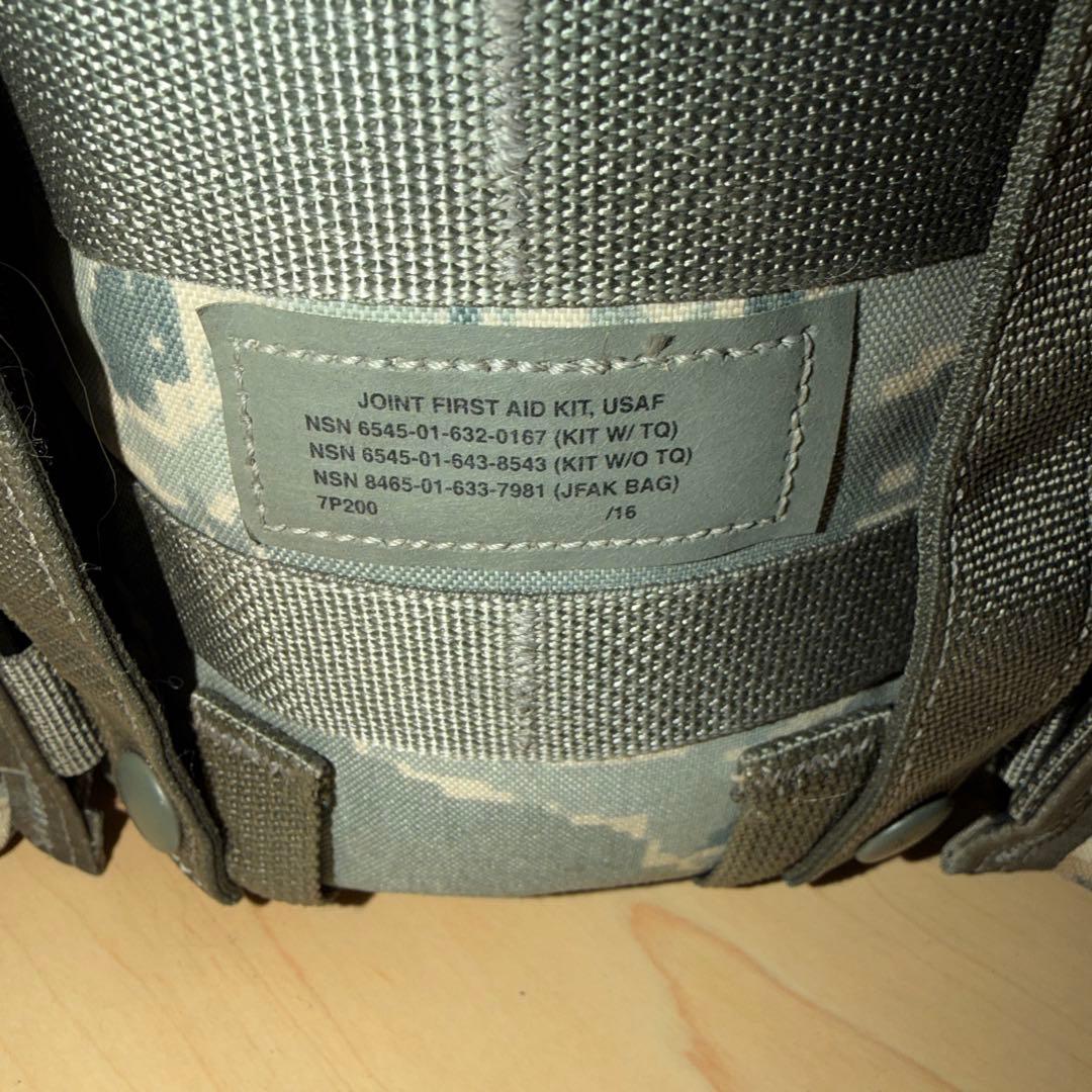 中身あり　完品　米軍実物 IFAK ファーストエイドキット ポーチ ACU TQ