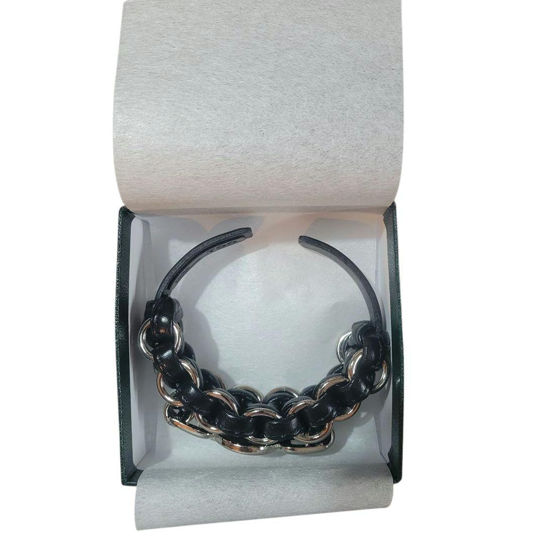 ♡TOGA TOO♡ 25AW レザー バングル ブラック