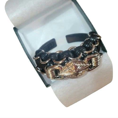 ♡TOGA TOO♡ 25AW レザー バングル ブラック