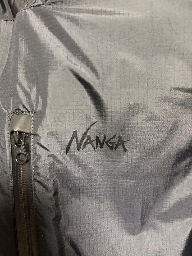 NANGA ブラック ダウンジャケット L