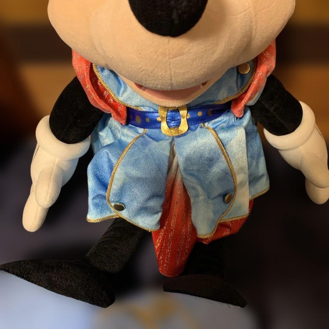 ディズニーシー15周年　ミッキーミニー特大ぬいぐるみ　クリスタルウィッシュ