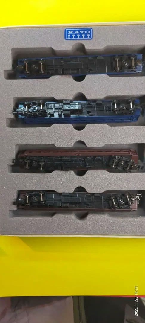 KATO Nゲージ 鉄道模型 旧客車　　青　茶色　8両セット