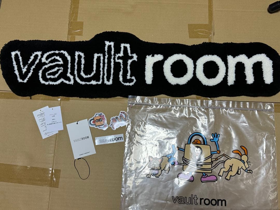 VAULTROOM LOGO RUG ボルトルーム ロゴ ラグ