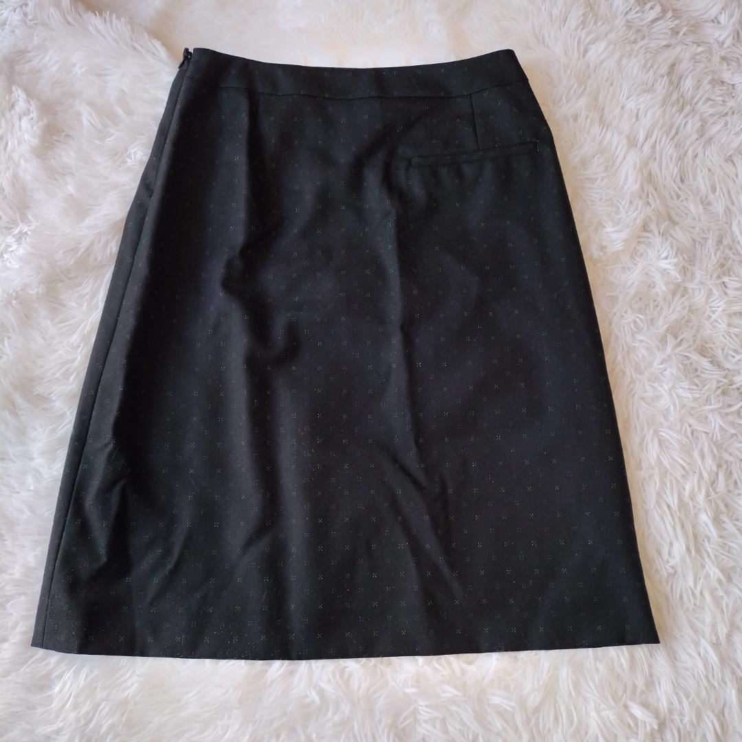 美品☆ポールスミス セットアップ スカートスーツ ブラック マルチカラー 本 L