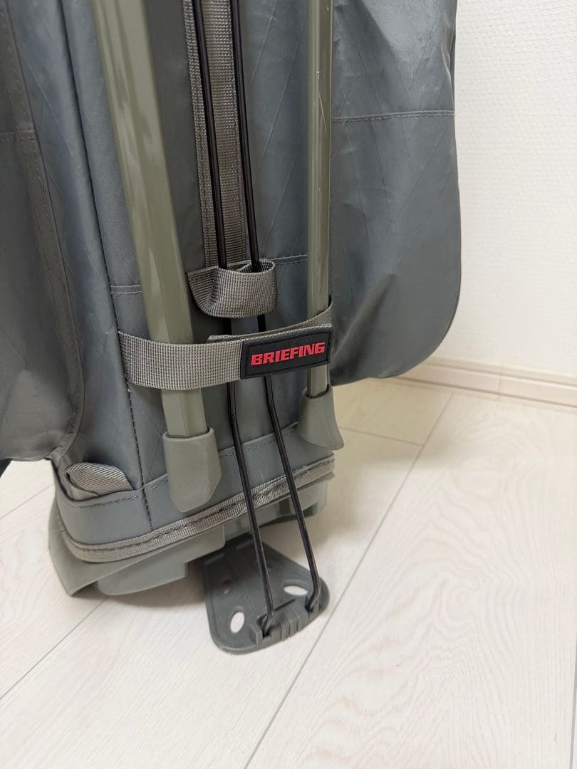 【美品】BRIEFING CR-4 #02 XP WOLF GRAY スタンド