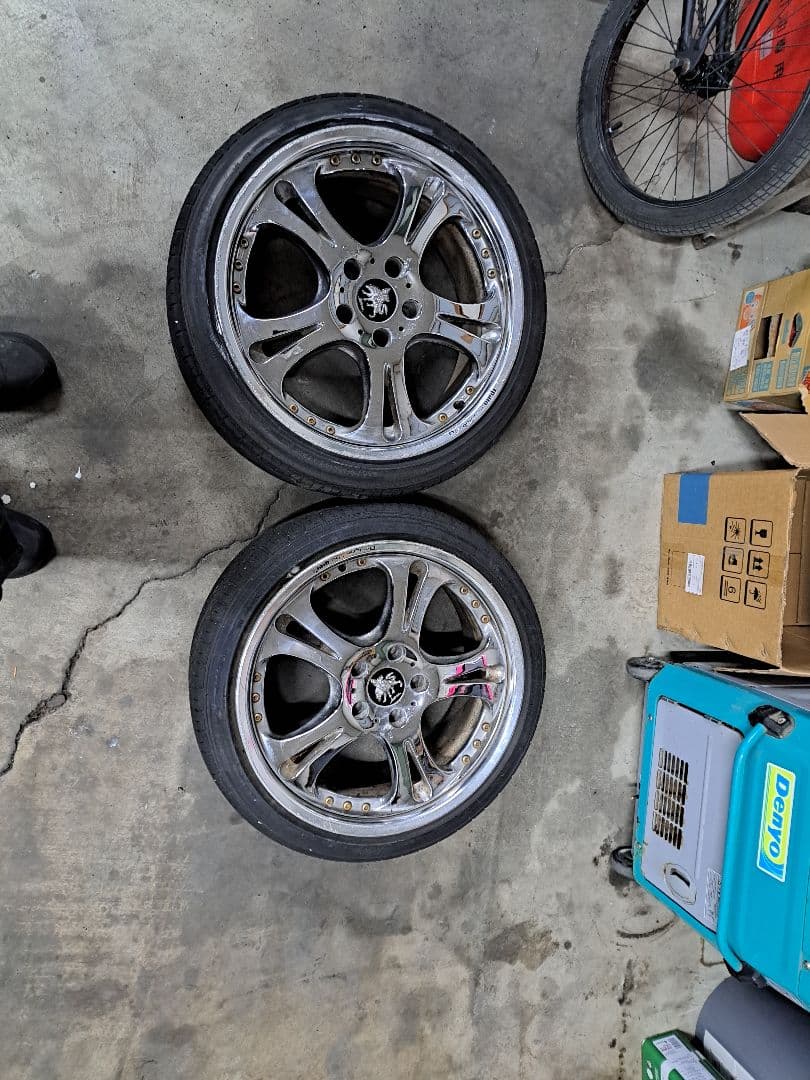 18インチ 5スポークホイールセット