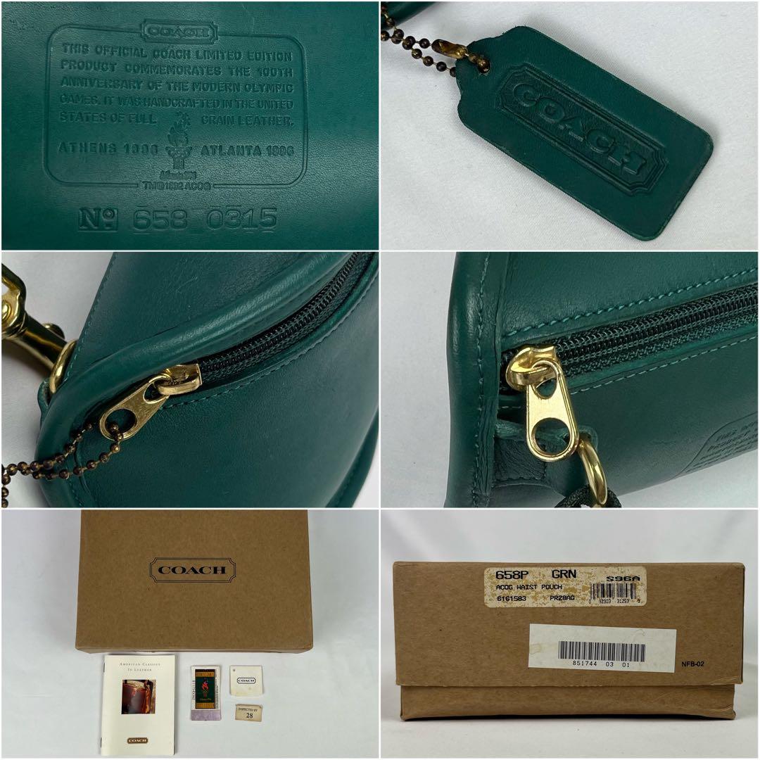 希少 COACH Atlanta Olympic 限定モデル ウエストポーチ