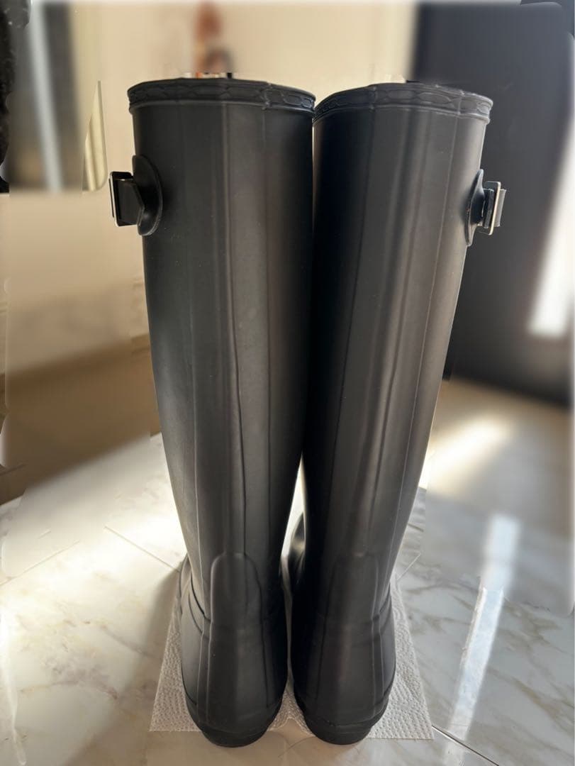 HUNTER WOMENS ORIGINAL サイドバックルレインブーツ