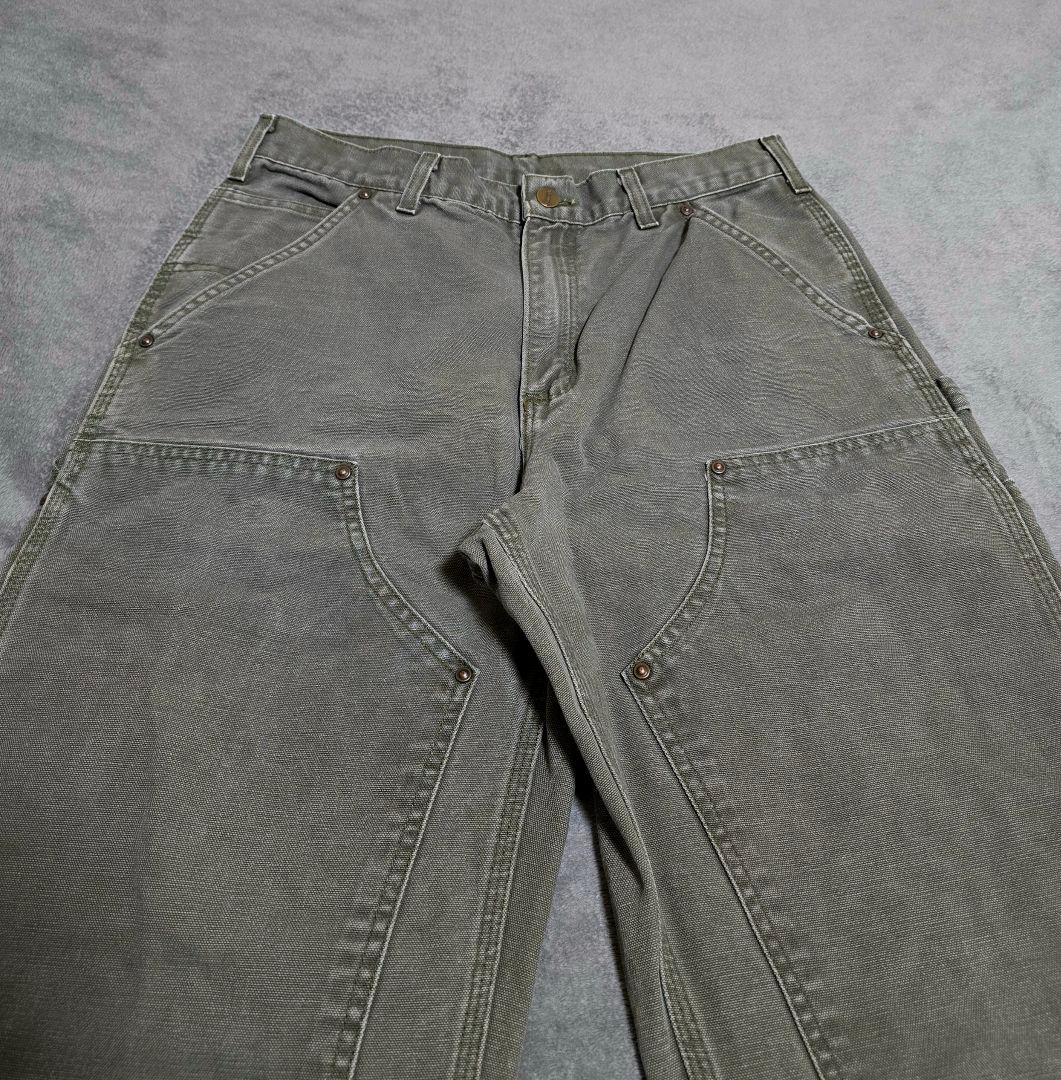 1*8様 ニ*ク様 USA製 Carhartt ダブルニー ペインターパンツ　M