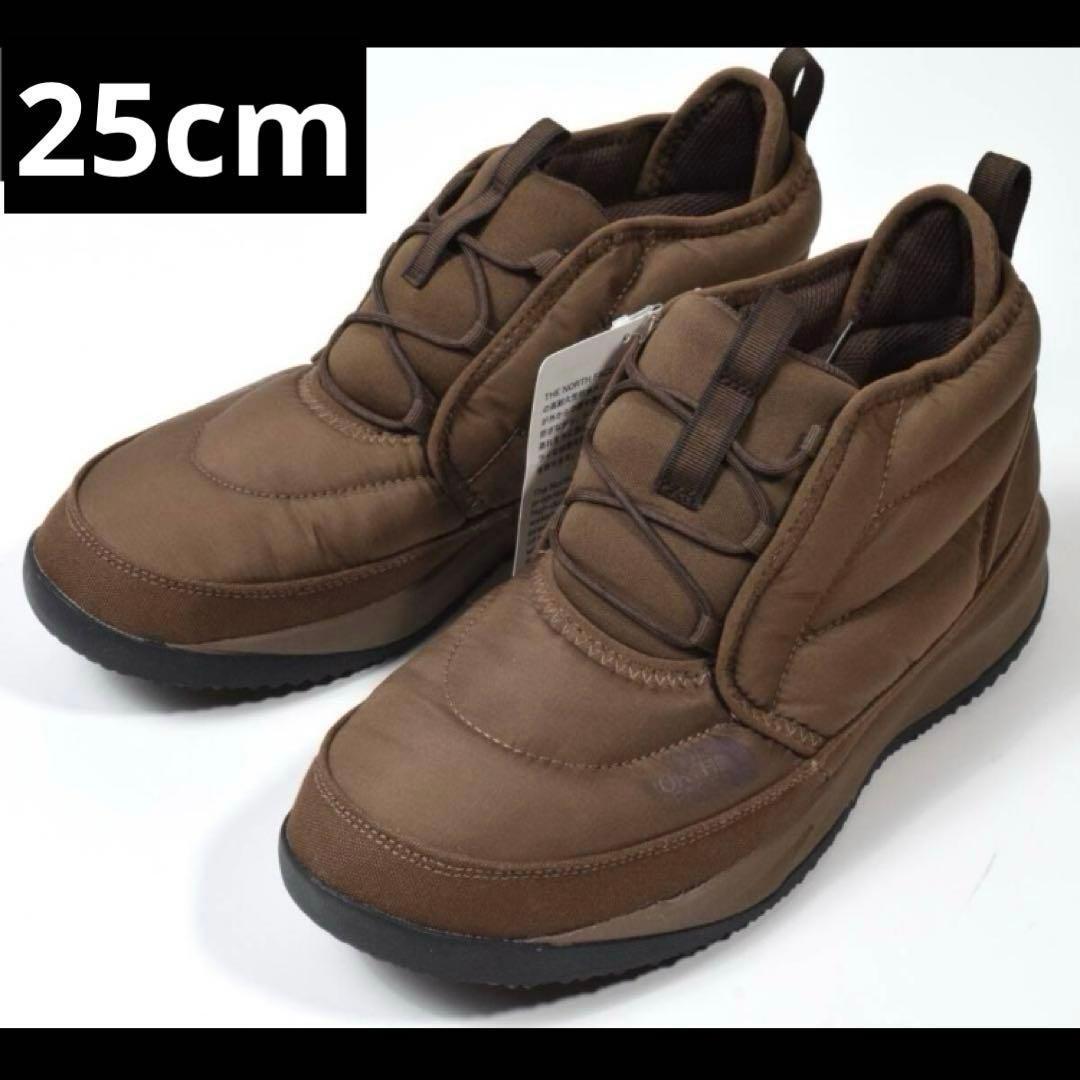 定価2万 防水 25cm ノースフェイス ヌプシ チャッカ NF52373 BR