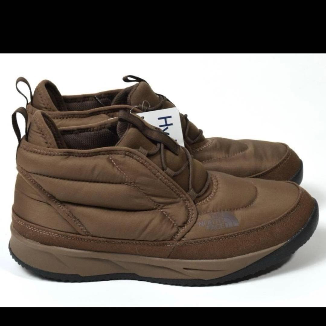 定価2万 防水 25cm ノースフェイス ヌプシ チャッカ NF52373 BR