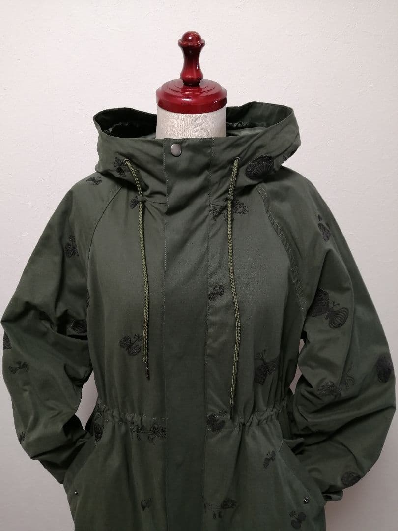 スーパーハッカ　刺繍モッズコート