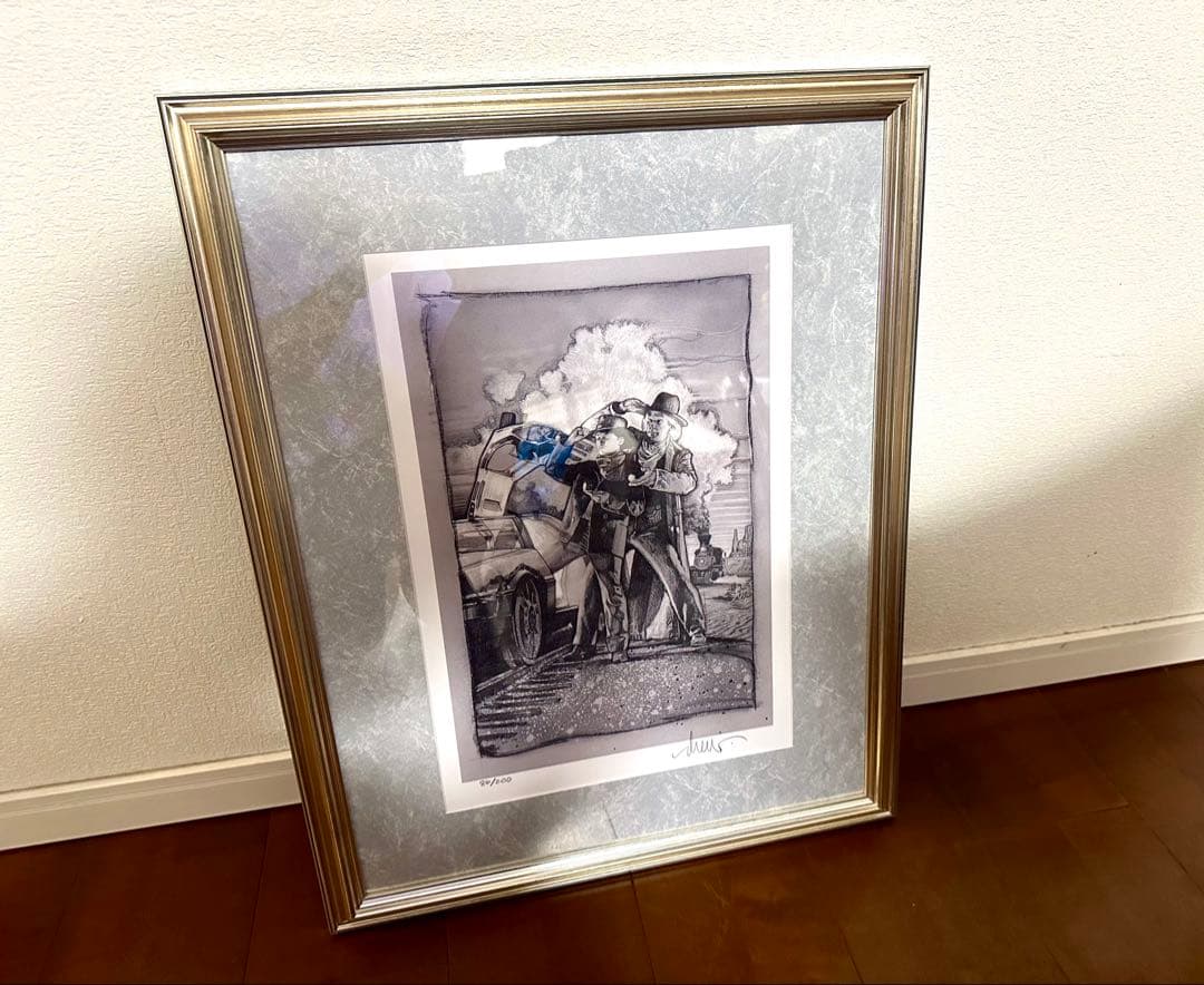 【希少】ドゥルー・ストゥルーザン ジークレー版画 直筆サイン入　保証書付き