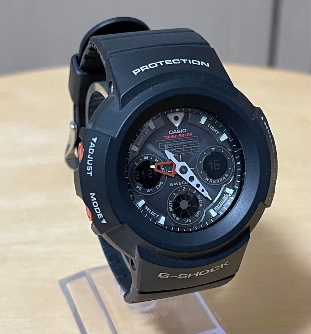 G-SHOCK Gショック AWG-500J 電波ソーラー アナデジ カシオ