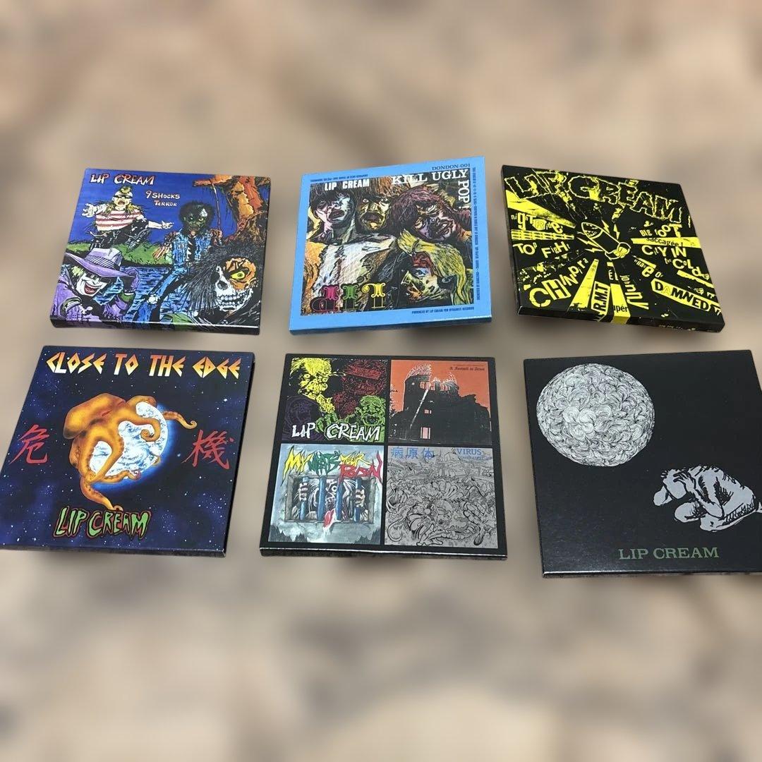 LIP CREAM リマスター アルバムセット6枚