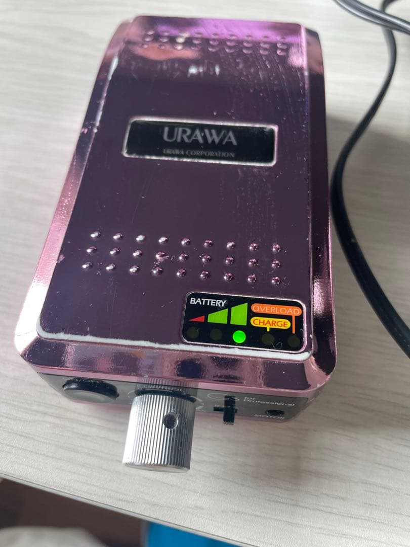 ネイル用 URAWA ネイルマシン ウラワ-G3 浦和工業 メタリックピンク