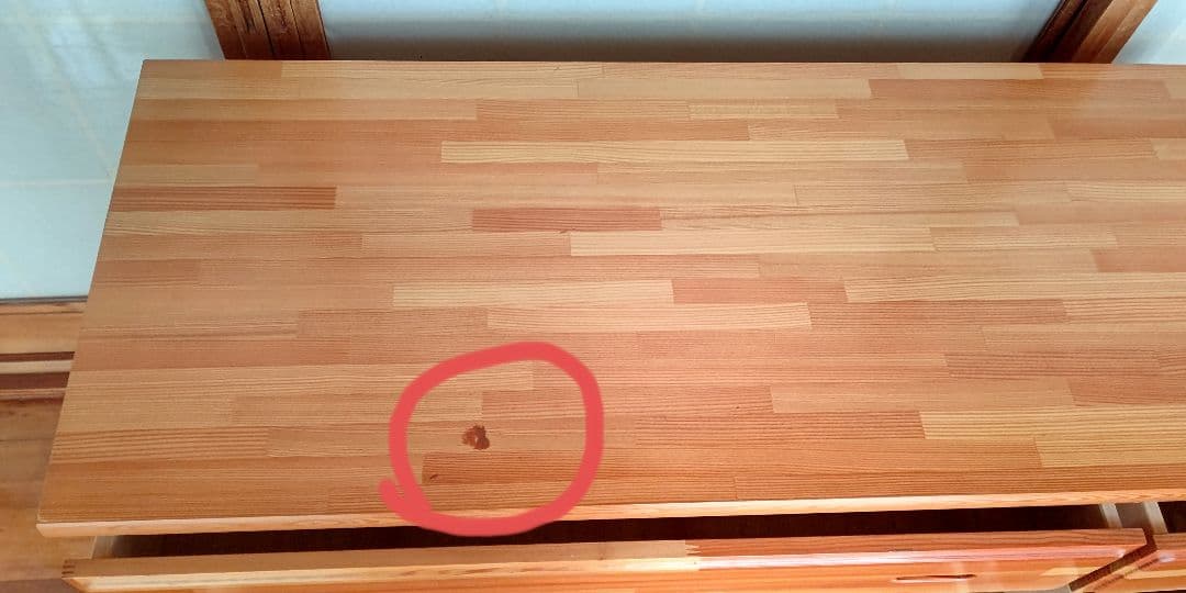 値下げ！ナチュラルウッド　木製チェスト　引き出し4段